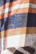 Load image into Gallery viewer, Double Take Plaid Button Front Shirt Jacket with Breast Pockets
